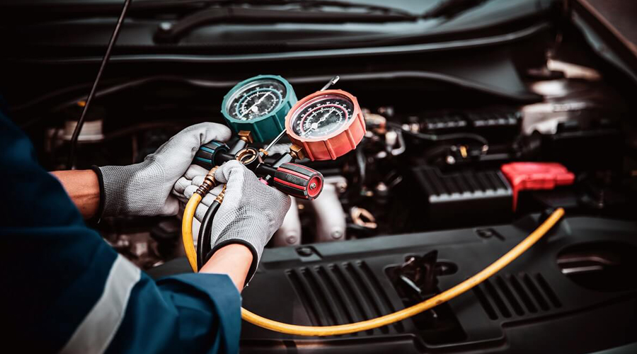 Car AC Repair in Dubai with Pickup & Drop-Off Service by EuroHaus Autocare